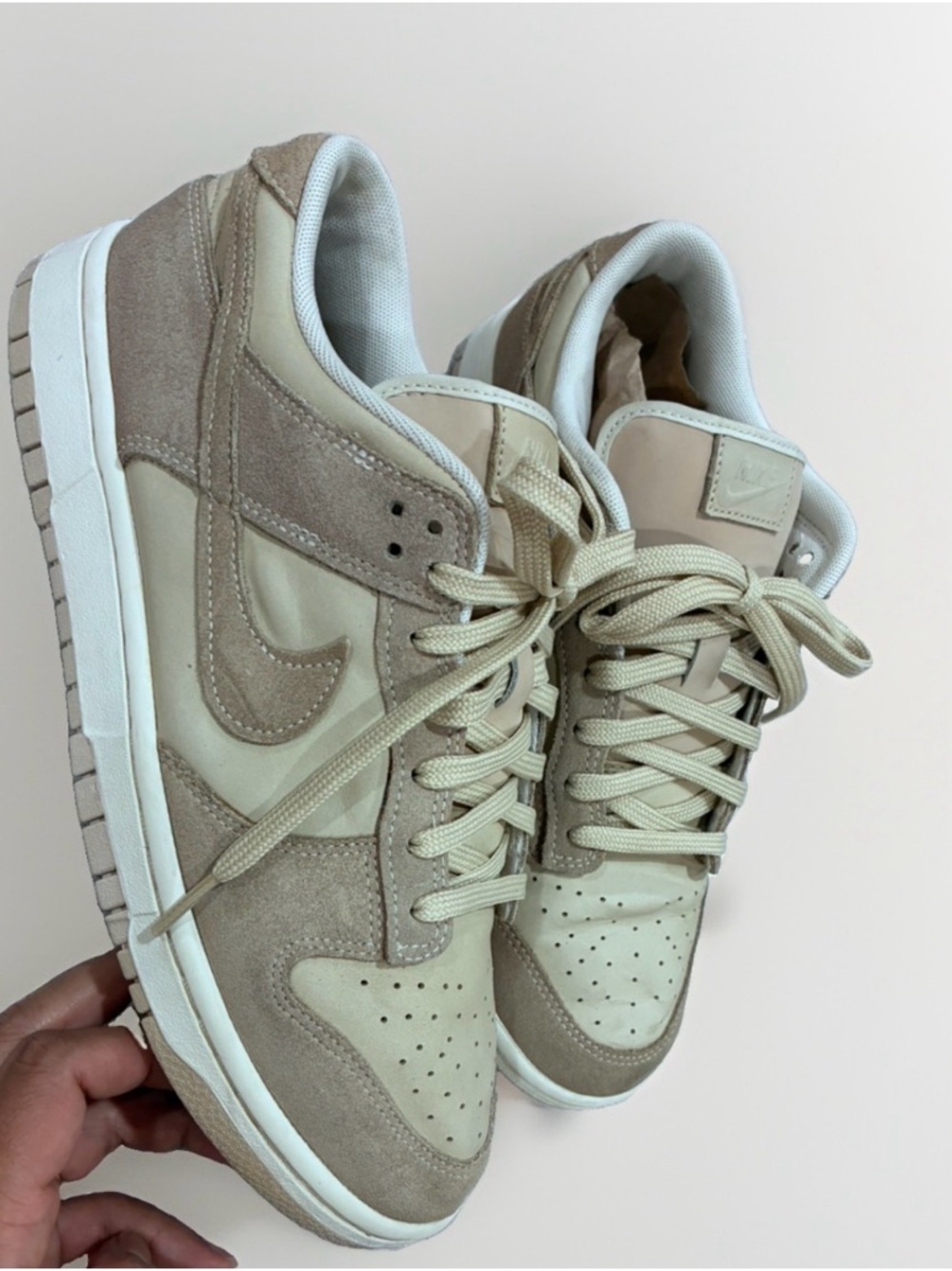 Nike Dunk Low Premium Hemp FD0873-126 Women's 11 Men's 9.5  Tan Beige Suede